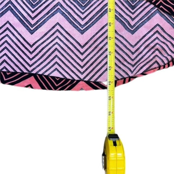 Pink and black High Low Maxi Dress Adjustable straps - Picture 5 of 5